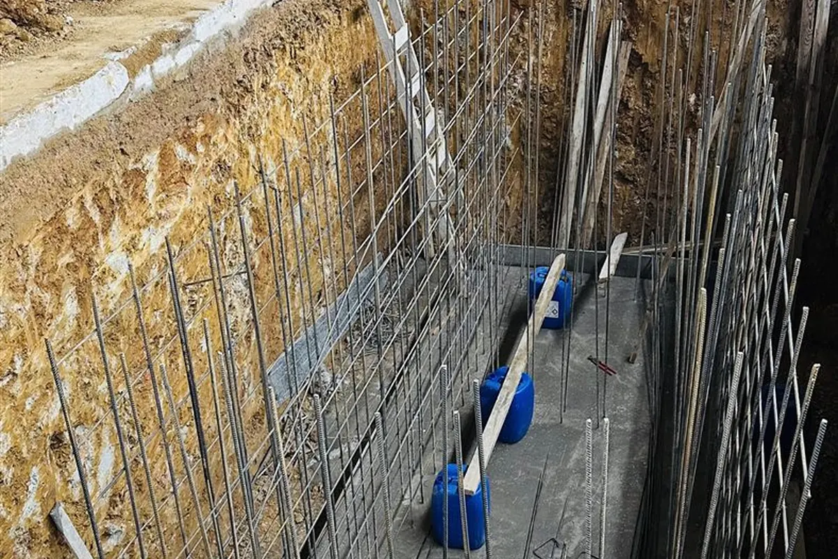 Makina yerleşimi için altyapı hazırlığı