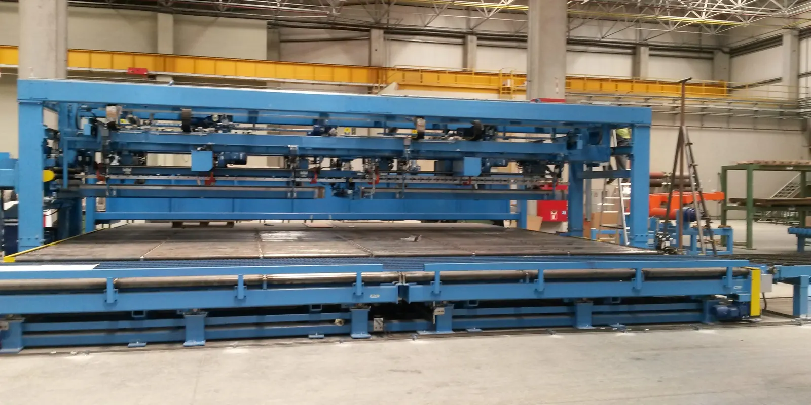 Endüstriyel makina hattında revizyon ve modernizasyon çalışması